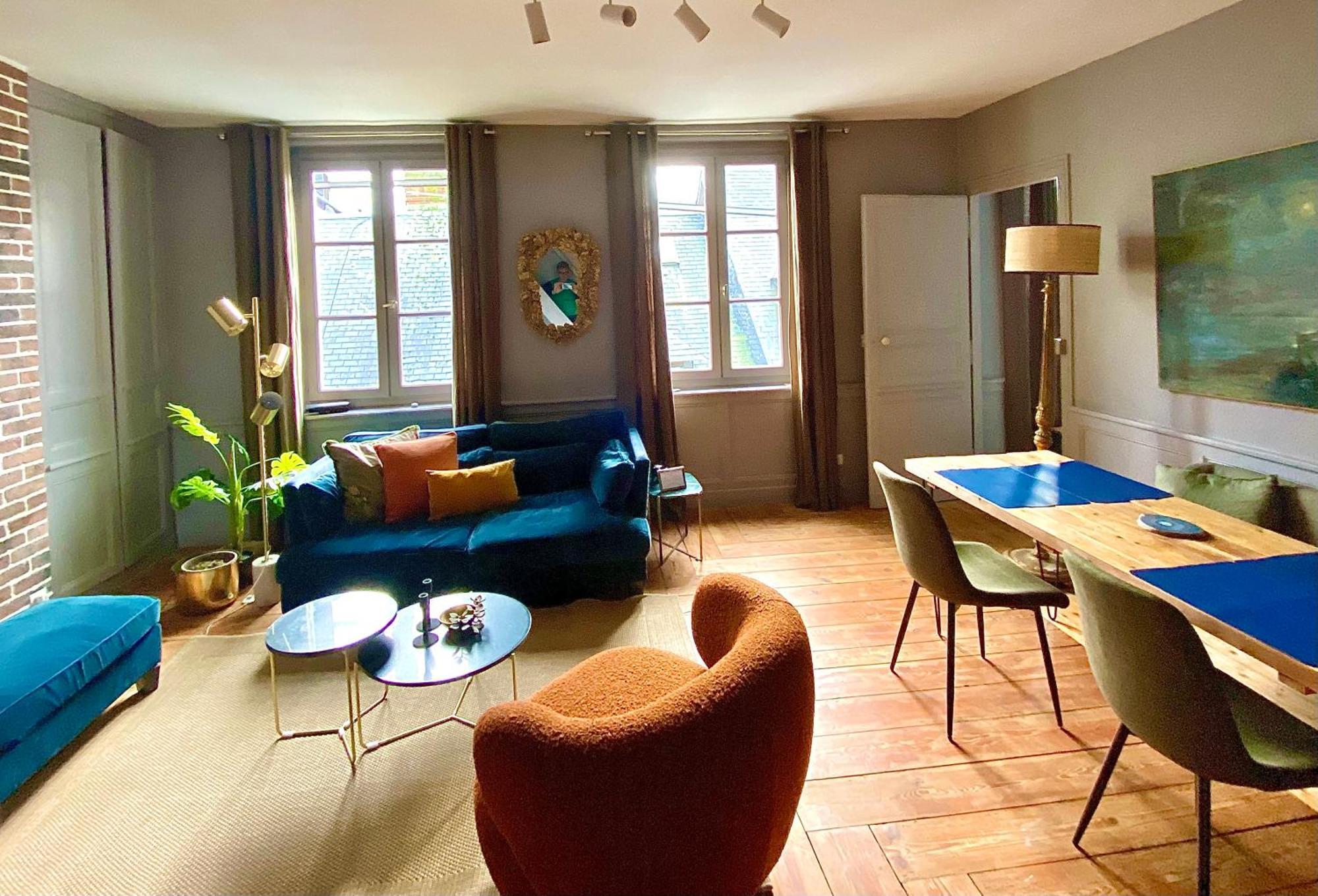 Duplex Le Glencoe Lejlighed Honfleur Eksteriør billede