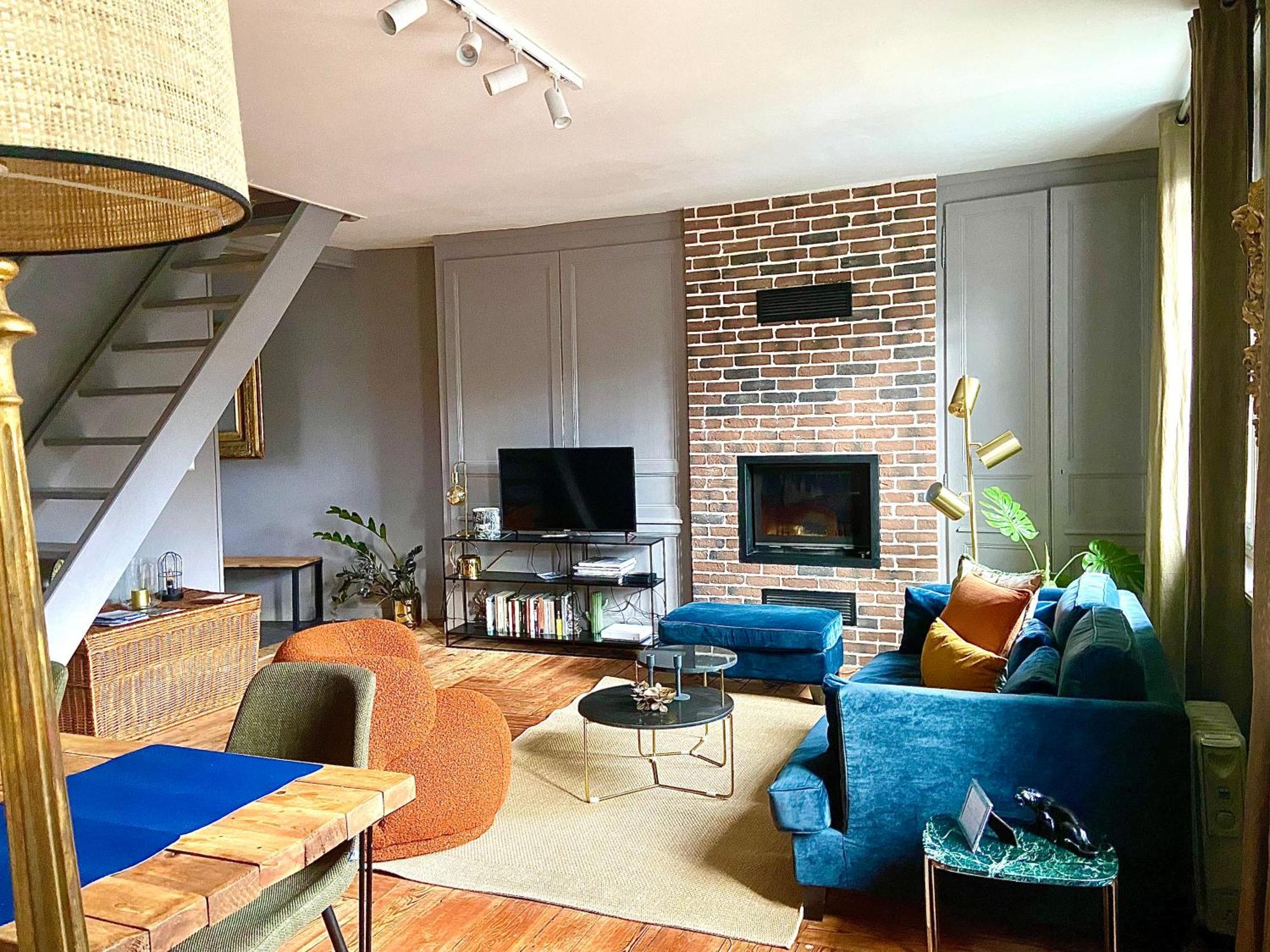 Duplex Le Glencoe Lejlighed Honfleur Eksteriør billede