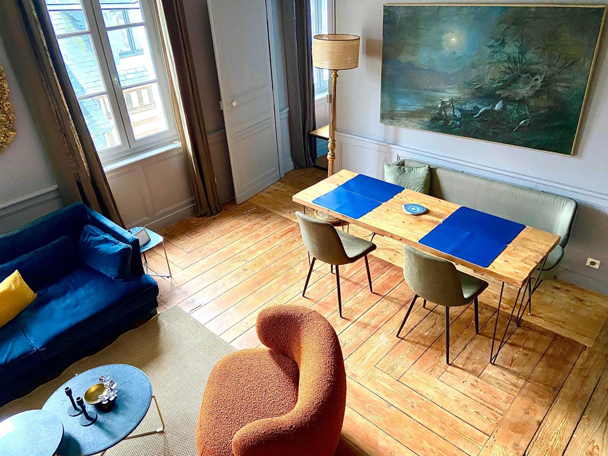 Duplex Le Glencoe Lejlighed Honfleur Eksteriør billede